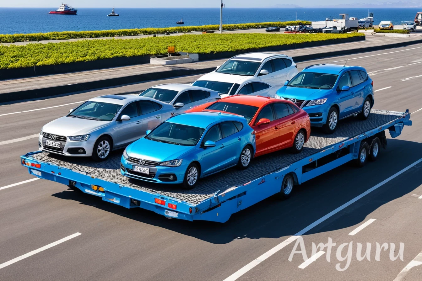 Перевозка автомобилей автовозом
